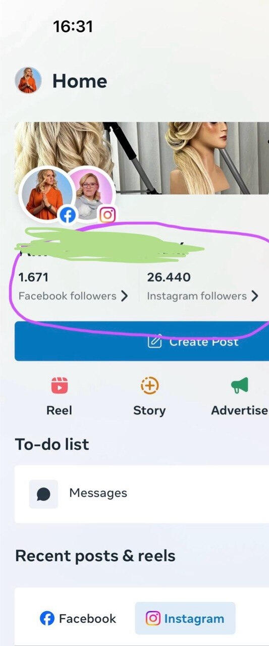 Results within less than 90 days of creating content for client