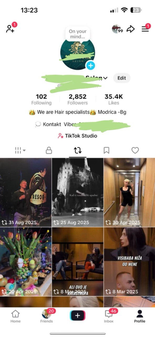 Results within less than 90 days of creating content for client